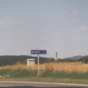 The road to Mezirici