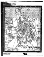 the map of Watertown